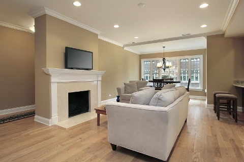 recessed lighting in dining room