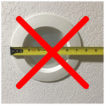 What Size Recessed Lights The Right Way to Measure